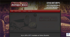 Desktop Screenshot of maplewoodantiquemall.com